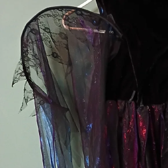 💜 Mythical Forest Fairy Costume Enchanting Size Medium Kids - Picture 11 of 14